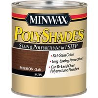 PolyShades 61385 One Step Oil Based Wood Stain and Polyurethane
