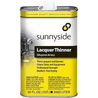 LACQUER THINNER LIQ CLEAR 1QT 