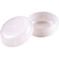 INSERT FURN CUP RND WHT 1.5IN 