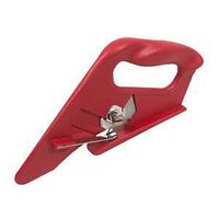 Roberts 10-154-3 Universal Seam Cutter, Slotted Blade, Steel Blade, Red Handle