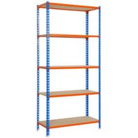 SHELVING BLUE/ORNG 35WX16DX71H