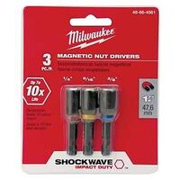 Shockwave 49-66-4561 Magnetic Power Groove Nutsetter Set