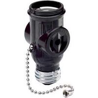 LAMPHOLDER ADAPT 2OUTLT MB BLK