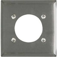 WALL PLATE 1G MTL CHRM 2-5/32 