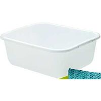 PAN DSH 12-1/2IN 14-1/2IN WHT