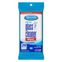 WIPES GLASS CLEANER 20 COUNT  