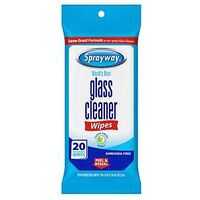 WIPES GLASS CLEANER 20 COUNT  