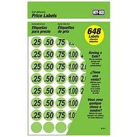 LABELS PRICE GREEN 3/4IN      