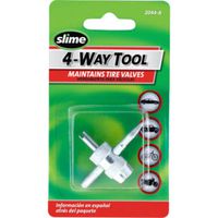 Slime 2044-A 4-Way Tire Valve Tool