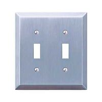 Amerelle Century 2-Toggle Wall Plate