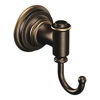 Donner Ellsworth Traditional Robe Hook 2.01 in W X 3.09 in H