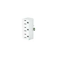 Leviton 002-00698-00W Grounding Outlet Adapter