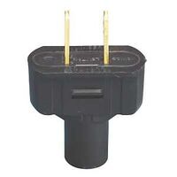 Leviton 002-48643-00E Non-Polarized Short Flat Electrical Plug