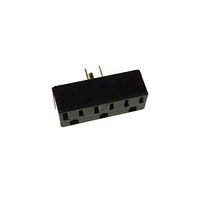 Leviton 005-00697-000 Grounding Outlet Adapter