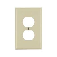 Leviton 020-80503-00I 1-Duplex Receptacle Midway Size Wall Plate
