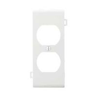 Leviton 905-0PSC8-00W Duplex Receptacle Sectional Wall Plate