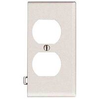 Leviton 924-0PSE8-00I Duplex Receptacle Sectional Wall Plate