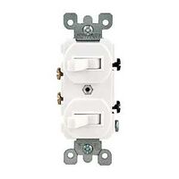 Leviton Decora Duplex Double Combination Switch