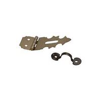 HASP DECO ANT BRS 5/8X1-7/8IN 