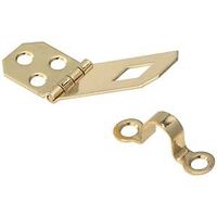 HASP DECO SLD BRS 3/4X2-3/4IN 