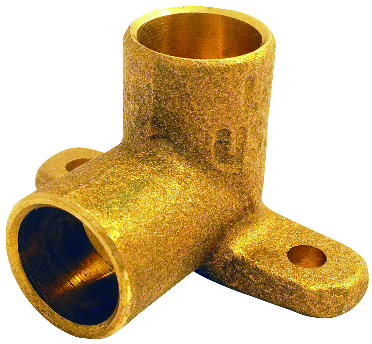 Nibco C7075-LF Series BF0250L Forged Drop Elbow, 3/4 in, Sweat, 90 deg Angle, Bronze, 466 psi Pressure