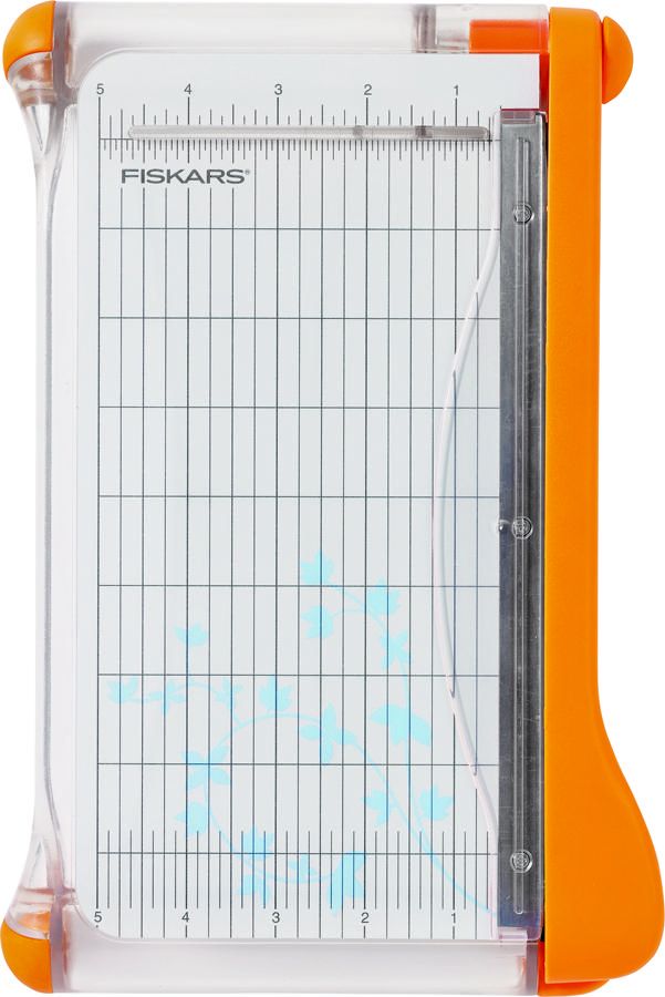 Fiskars 1071228 Paper Trimmer, 9 in L, 8 in W Paper, 8-1/2 in L Cutting