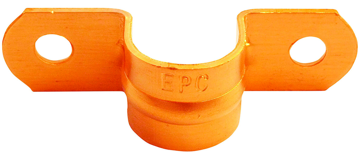 Copper Pipe Tube Strap, 1 In., 5-Pk.