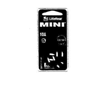 Min20bp 20 Amp Mini Blade Fuse - Pack Of 5 Fast-acting Fuses