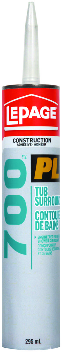 LePage 295 ml Tan Construction Adhesive Cartridge for Tub & Shower Surround