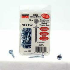 Sd8x1.25 #8 5/32" X 1-1/4" Wood Screws (100-pack)