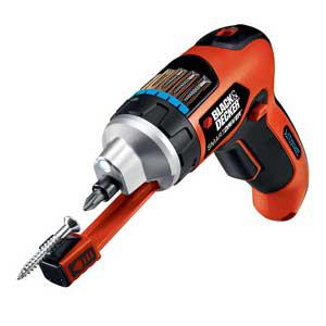 Li4000 4 Volt Lithium-ion Rechargeable Screwdriver With Magnetic Screw Holder