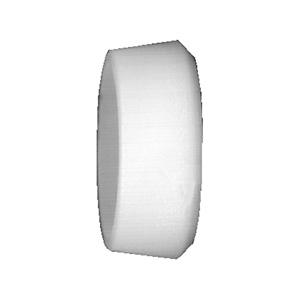 Silver 1/4\" Threaded OD Delrin Tubing