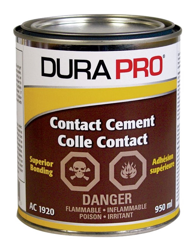 Buy LePage 1504725 Heavy-Duty Contact Cement, Liquid, Solvent, Tan/Yellow,  500 mL Can Tan/Yellow