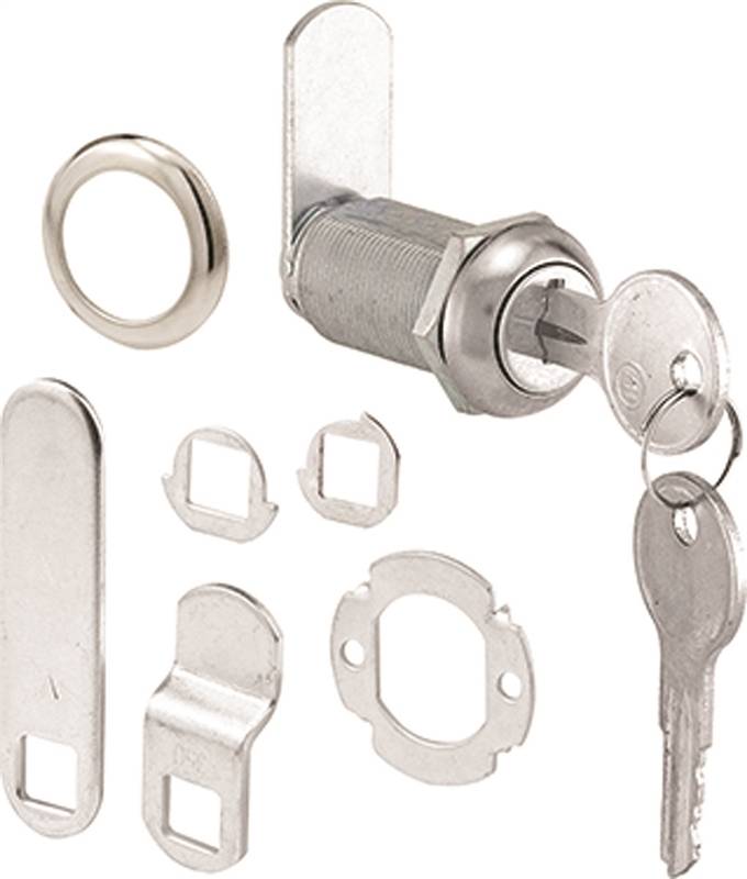 Prime Line Products Lock Cam Steel K/A Chrome U 9941KA 