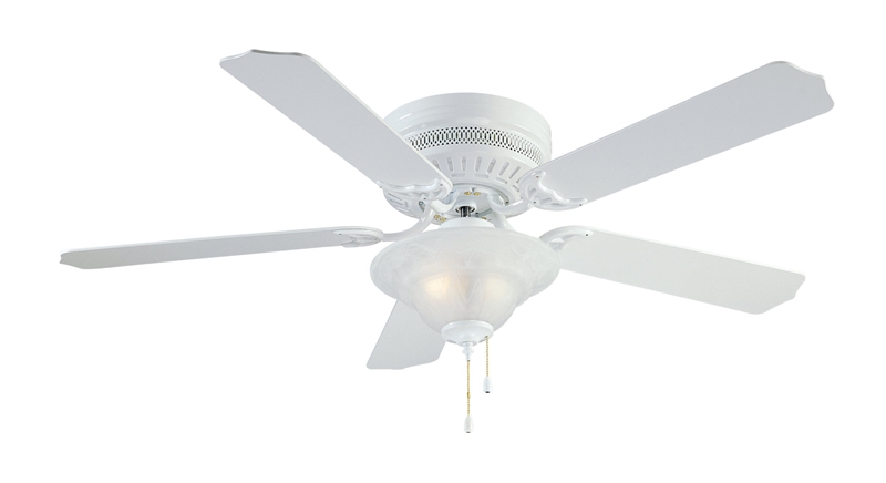 Boston Harbor Cf B 652 1f242wh Hugger Low Profile Ceiling Fan 5 Blade White