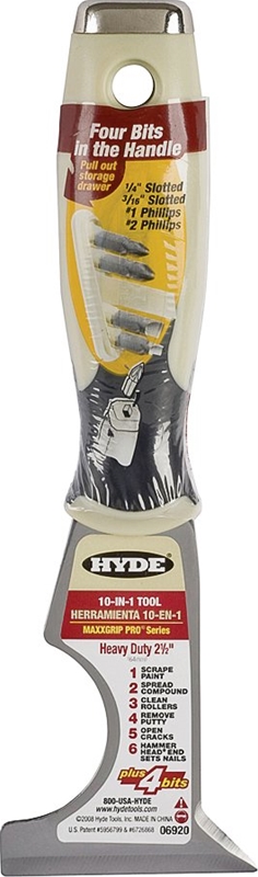 10 in 1 Painters Tool Hyde Tools Wall & Molding Scrapers 06920 079423069208 for sale online 