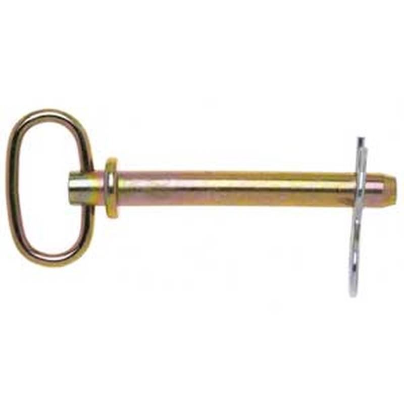 Campbell T Hitch Pin In Dia Pin In L Usable Steel Yellow Chromate Zinc