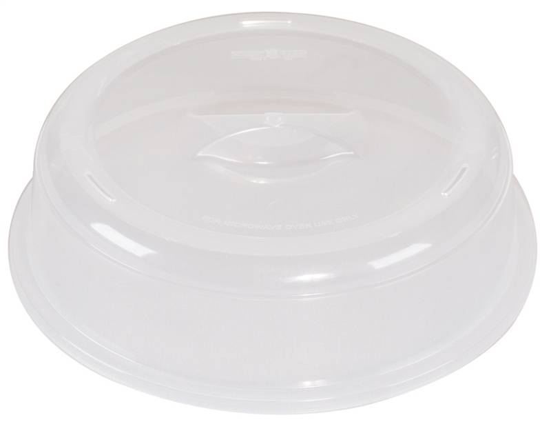 Nordic Ware 65000 Translucent Microwave Oven Splatter Cover, For Use With  Standard Dinner Plates, 10 in L, White