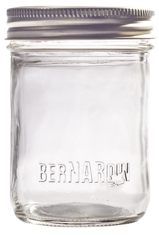 Bernardin 20250 Decorative Mason Jar 250 Ml 4 1 4 In H