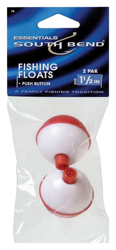 15989 FLOAT FISHING RED/WHT 1-1/2 IN