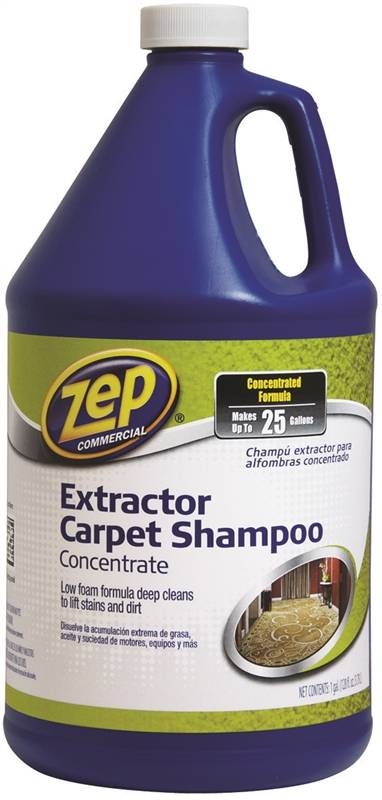  Customer reviews: Zep All-Purpose Carpet Shampoo Concentrate  Cleaner - 1 Gallon - ZUCEC128 - Professional Formula Removes Dirt and Stains