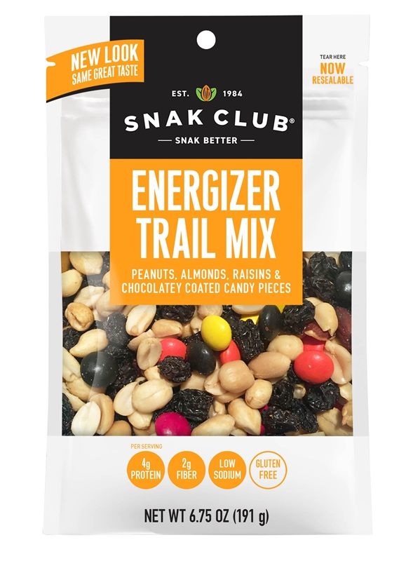 SNAK CLUB TRAIL MIX CLUB UNSALTD 6.75OZ 6 Pack from