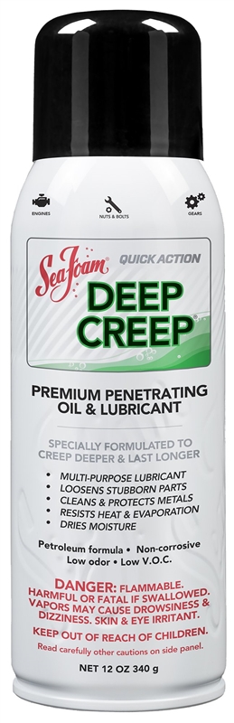 Sea Foam Dc-14 Deep Creep Lubricant - 12 oz bottle