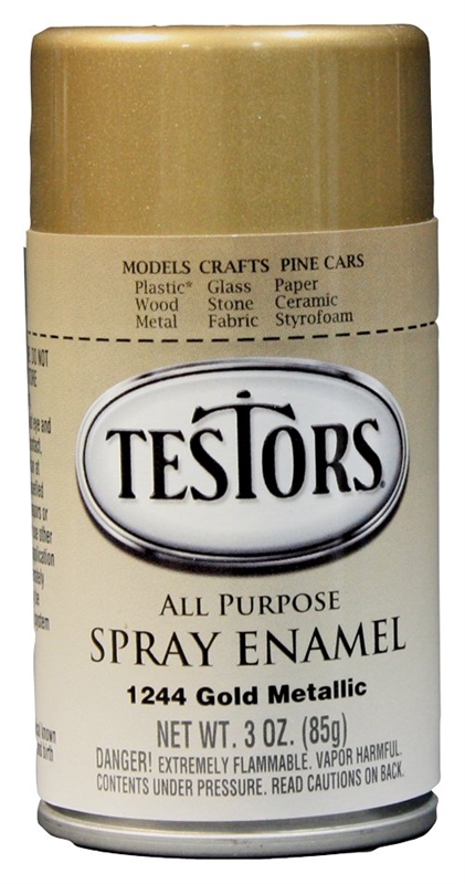  Testors GOLD FABRIC PAINT, 5 Ounce (Pack of 1)