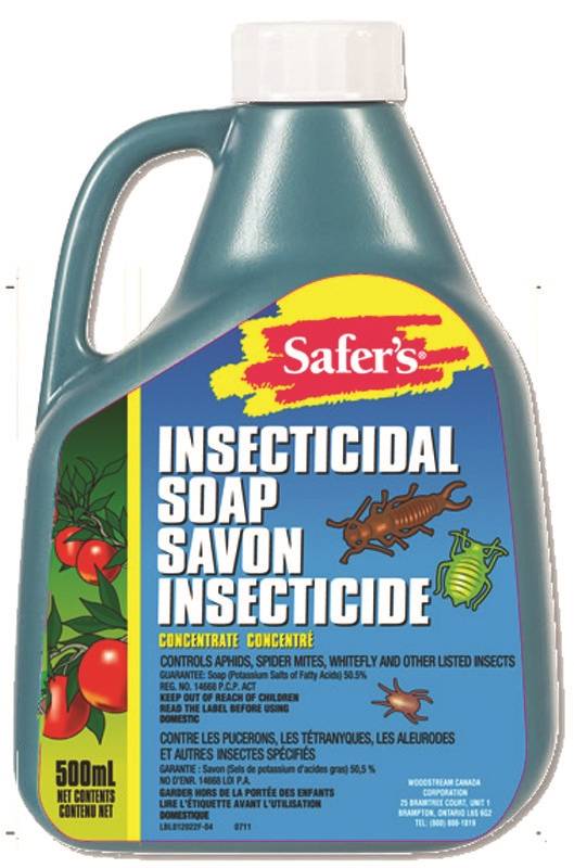Safer 01 2022can Concentrate Insecticidal Soap 500 Ml Amber Liquid Liquid