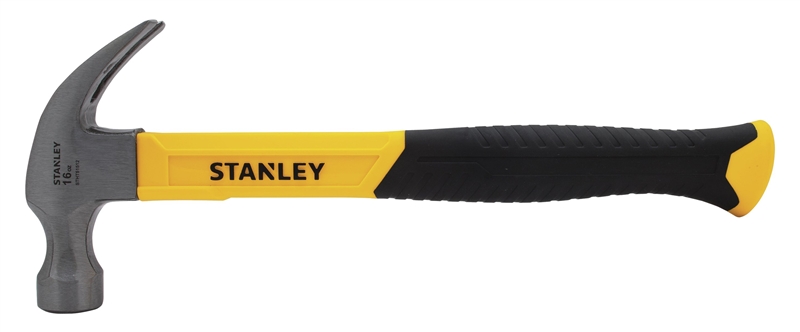 Stanley 51-621 16-Ounce Curve Claw Fiberglass Hammer