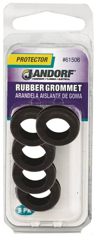 Jandorf Specialty Hardw Grommet Rubber 7/16 Od 61524