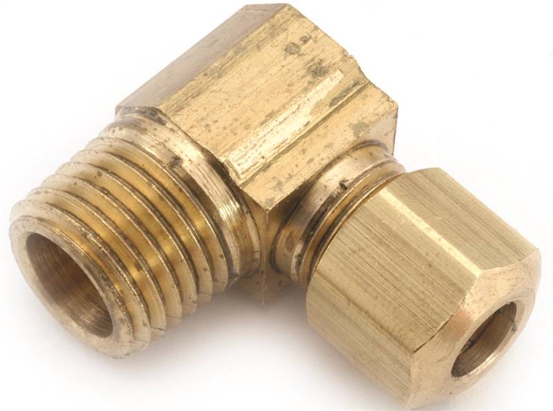 Compression x 3/4 in Plumb Pak PP84RB Rubbed Brass Elbow 3/8 in Hose 
