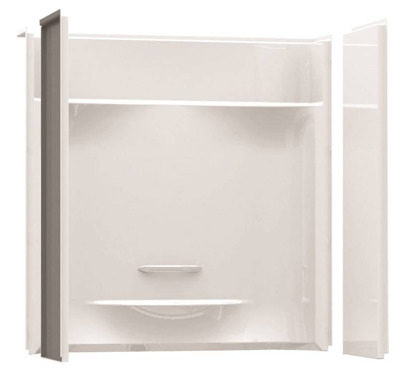 Maax 148065-000-002290 Shower Wall Kit, 60 in L, 30 in W, 78 in H, White