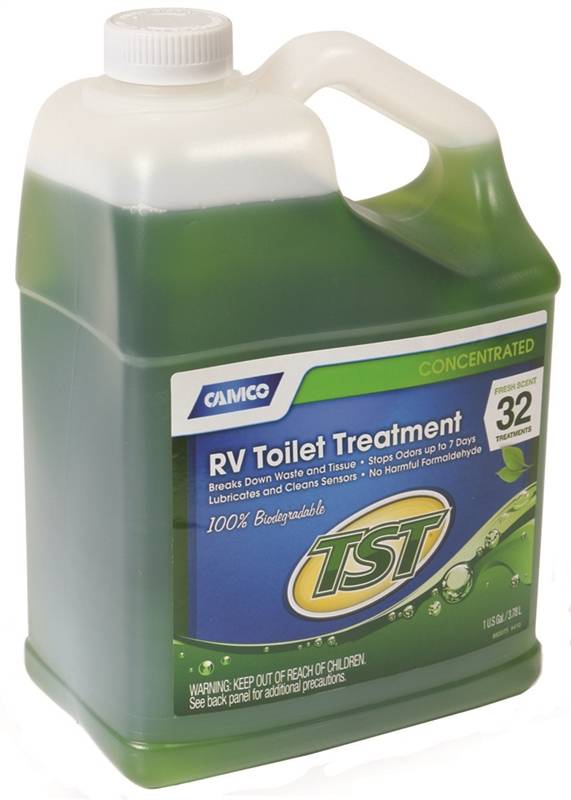 Camco 40264 TST Green Fresh Scent RV Toilet Treatment Drop Ins 15 Pack 